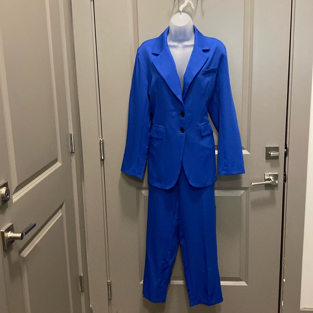 NWOT Royal Blue Spring Suit